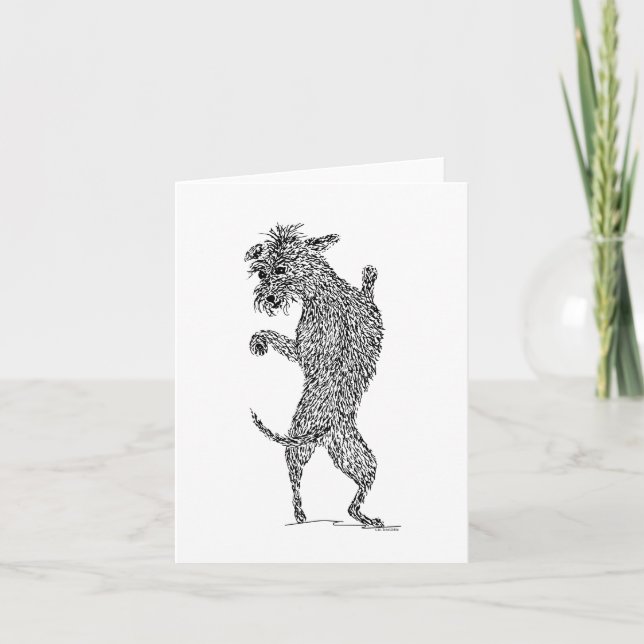 Carte Sassy Pup (Devant)