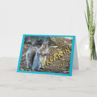 Carte Sassy Squirrel