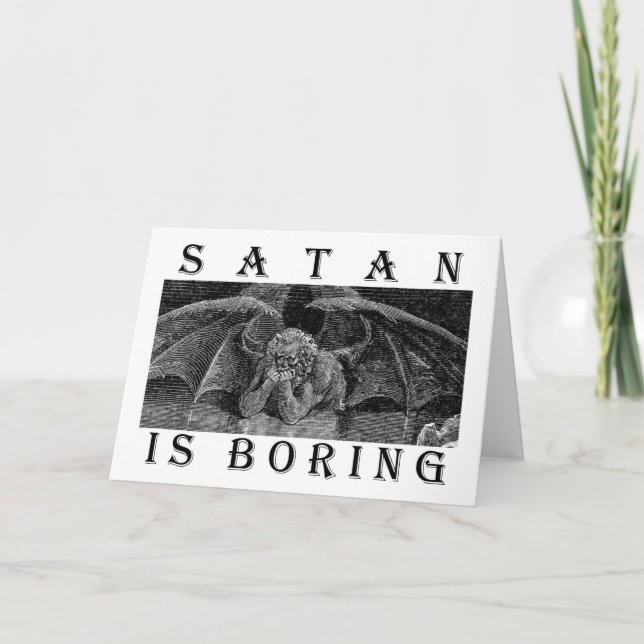 Carte SATAN: BORING Bulk (Devant)