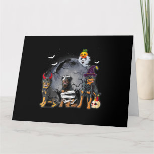 Carte Satan Witch Mummy Halloween Cost