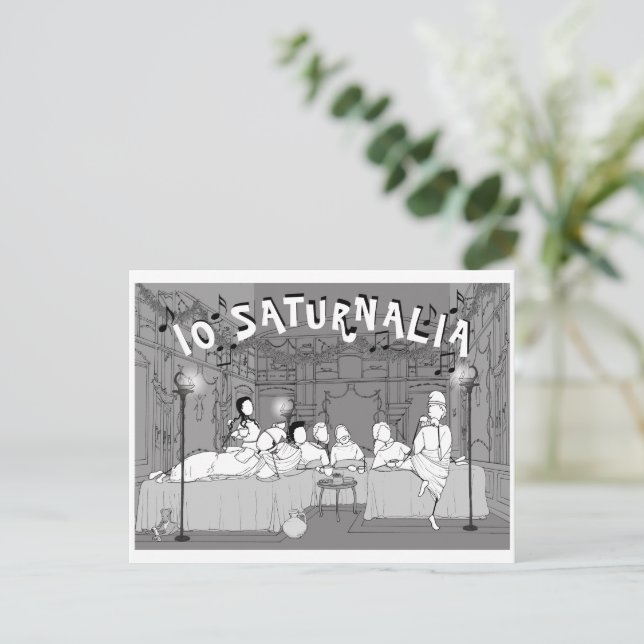 Carte Saturnalia Amarantus (Debout devant)