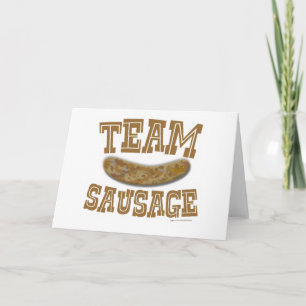 Carte Saucisse d'équipe