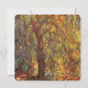 Carte Saule pleureur par Claude Monet, Beaux-Arts Ancien