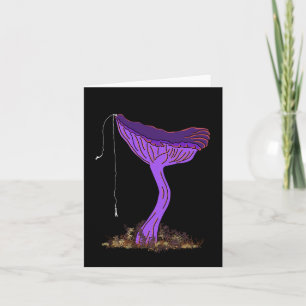 Carte Saut à l'élastique Champignon trompeur améthyste