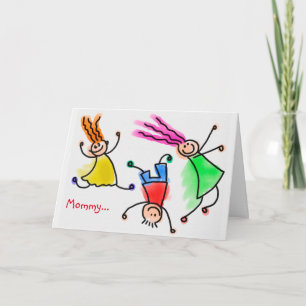 Carte Sautez pour la fête des mères de Joy