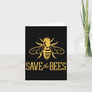 Carte Sauver Les Abeilles -Fleurs Ruches Jour de la Terr