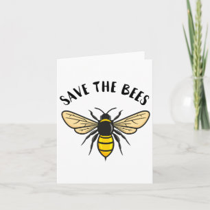Carte Sauvez les abeilles Sauvez notre planète apiculteu