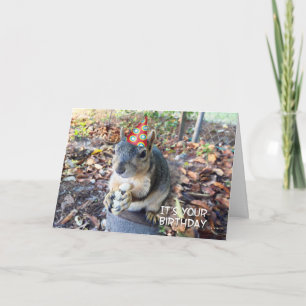 Carte Sauvez-vous sur votre Casquette de fête d'annivers