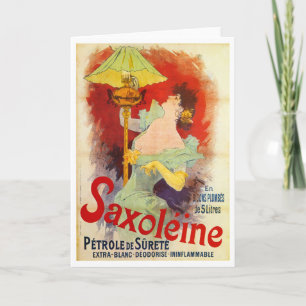 Carte Saxoleine, Jules Chéret