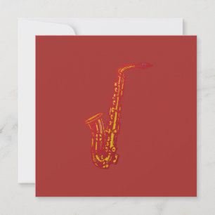 Carte Saxophone