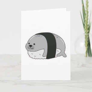 Carte Sceller comme sushi