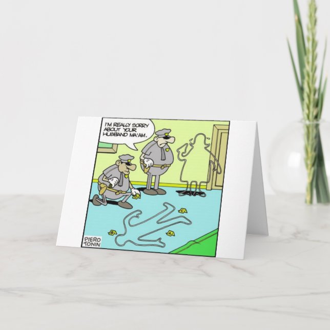 Carte Scénario Funny Cadeaux policiers et Objets de coll (Devant)
