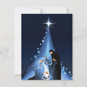 Carte Scène de Nativity