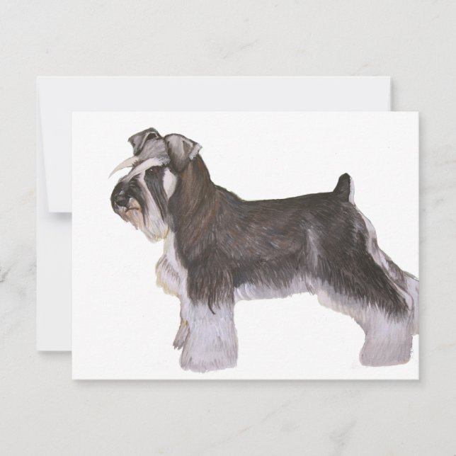 Carte Schnauzer (Devant)