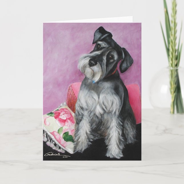 Carte Schnauzer (Devant)
