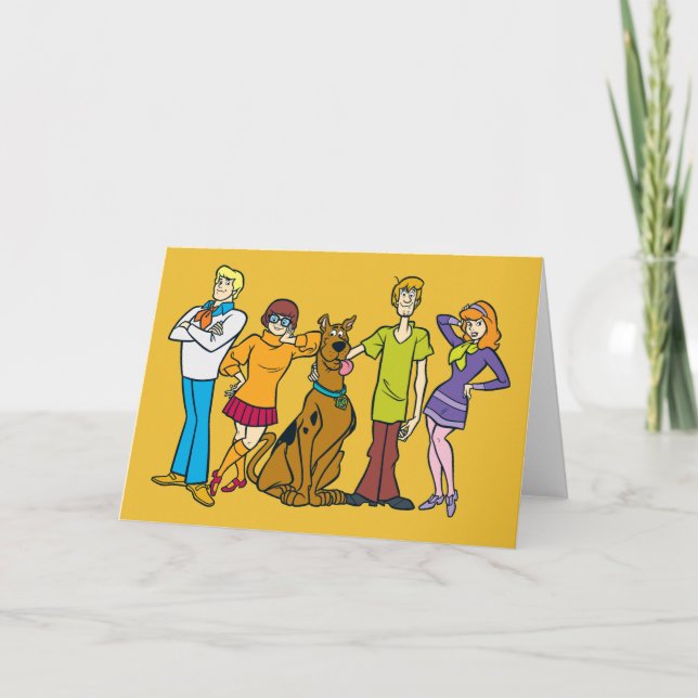 Carte Scooby-Doo and the Mystery Inc. Gang (Devant)
