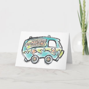 Carte Scooby-Doo Croquis de machine mystère
