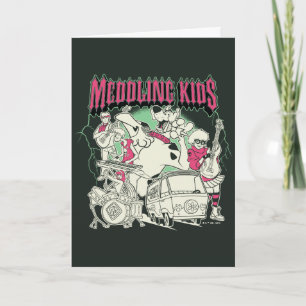 Carte Scooby-Doo et le groupe Gang Meddling Kids Punk