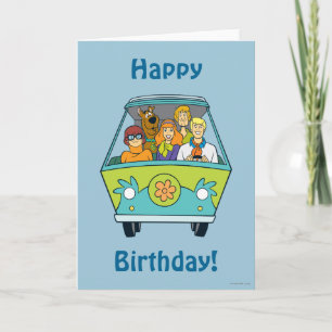 Carte Scooby-Doo & Gang Mystery Machine