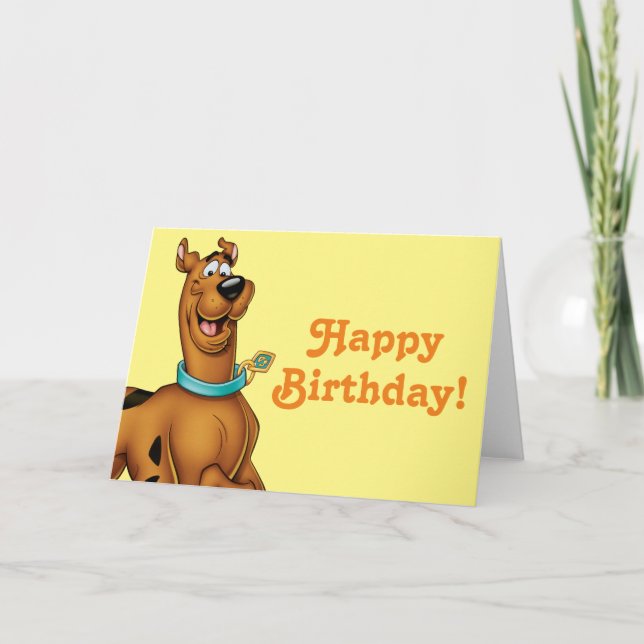 Carte Scooby-Doo Joyeuse Marche (Devant)
