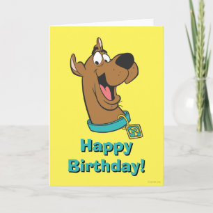 Carte Scooby-Doo Joyeux Visage