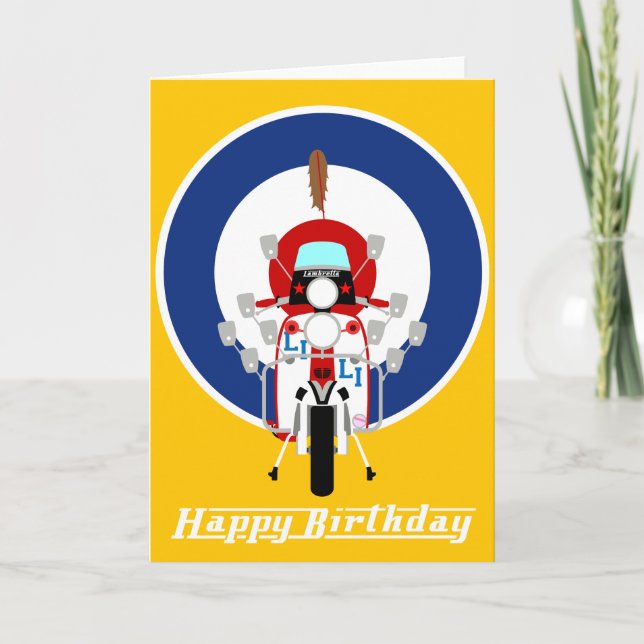 Carte Scooter de cible de mod (Devant)
