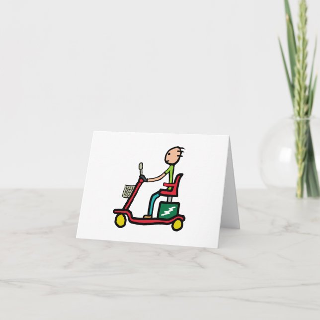 Carte Scooter de mobilité (Devant)