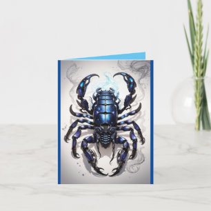 Carte Scorpio Stardust Secrets - Joyeux anniversaire
