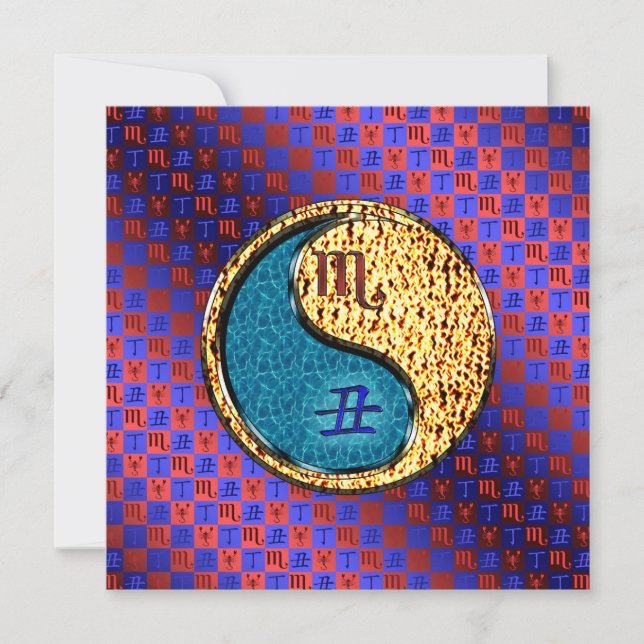 Carte Scorpion & Bœuf de Feu (Devant)