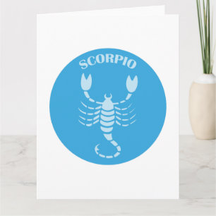 Carte Scorpion, Signe Zodiaque, Horoscope, Astrologie