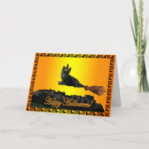 Carte Scottie Halloween