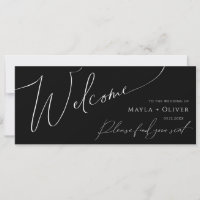 Script Whimsical | En-tête du graphique de sièges 