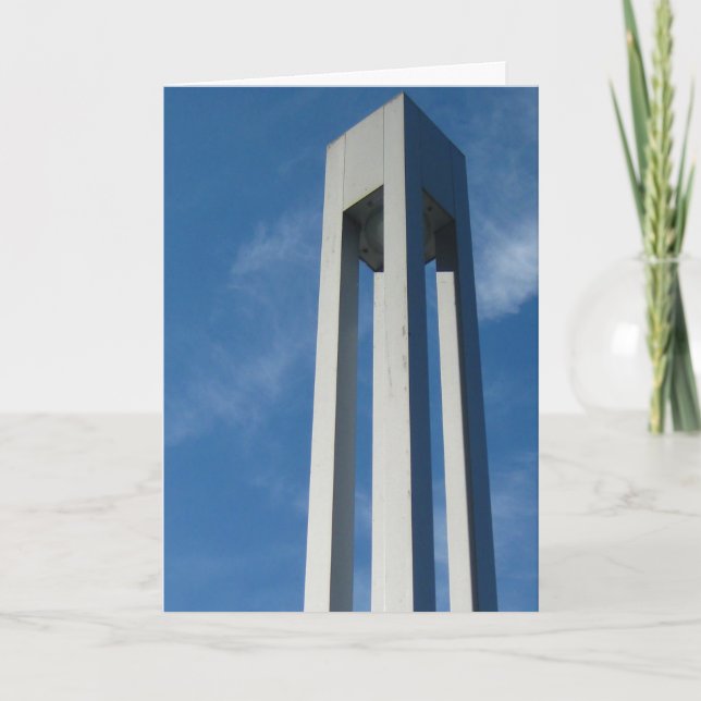 Carte Sculpture de cube moderne (Devant)