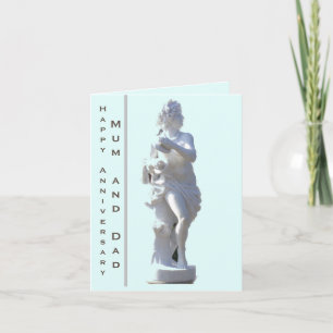Carte Sculpture du 27e anniversaire modifiable