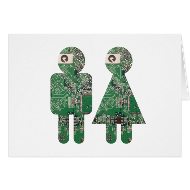 Carte se pliante de Coupleboard (Devant horizontal)