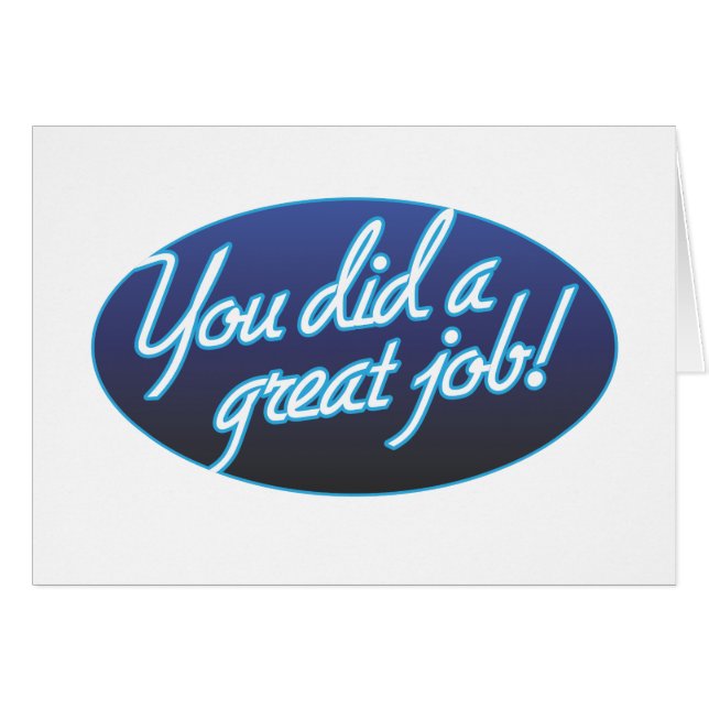 Carte se pliante du grand travail (Devant horizontal)