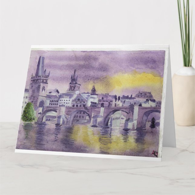 Carte Se souvenir de Prague (Devant)