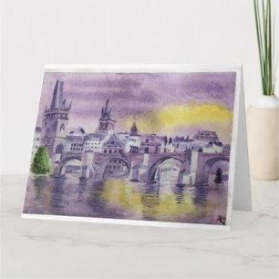 Carte Se souvenir de Prague