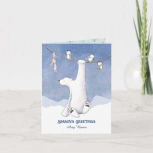 Carte Se tenant Pour Noël