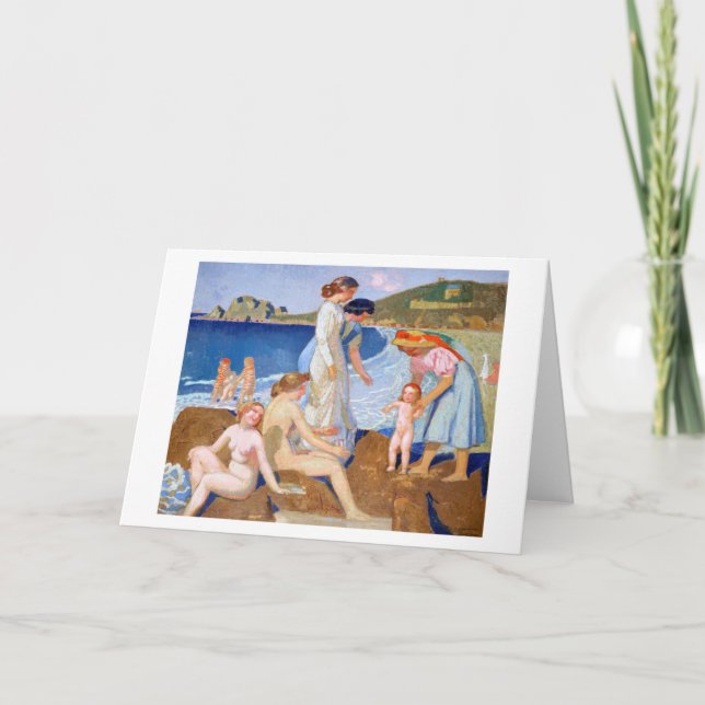 Carte Sea Bathing, Maurice Denis (Devant)