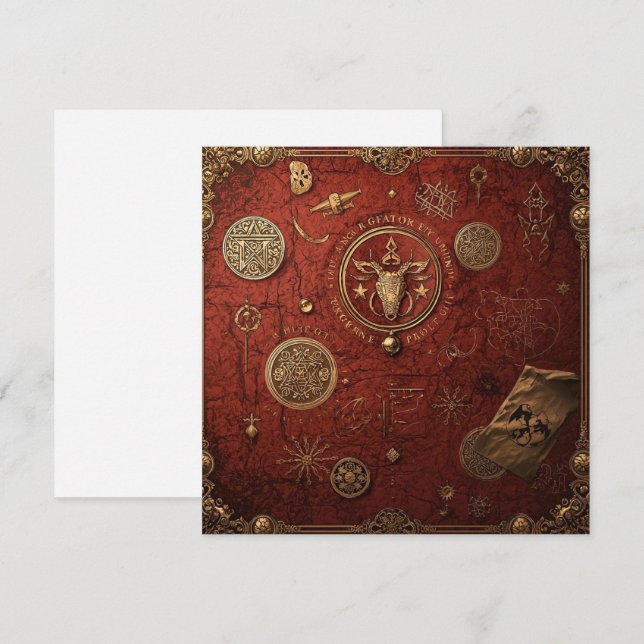 Carte Seal of the Hidden Order (Devant / Derrière)