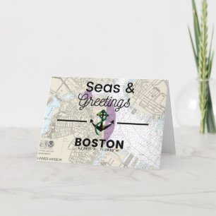 Carte Seas & Greutages - Boston