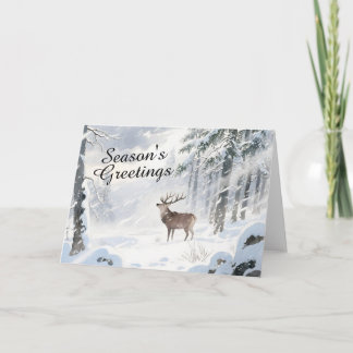 Carte Season's Greetings