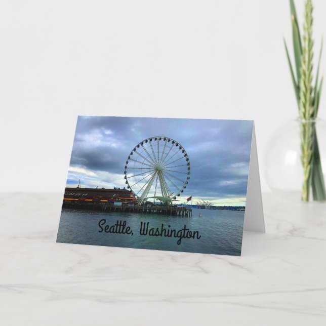 Carte Seattle Great Wheel #2 (Devant)