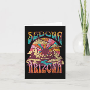 Carte Sedona Arizona Nature Randonnées Montagnes en plei