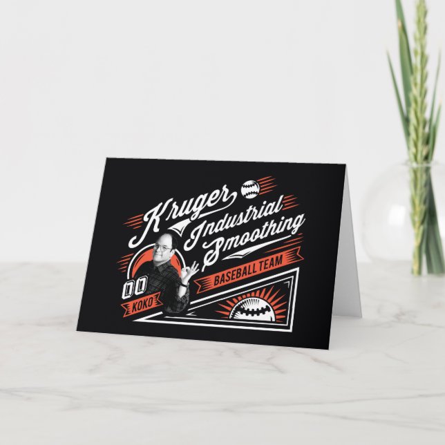 Carte Seinfeld | Équipe industrielle de baseball de Krug (Devant)