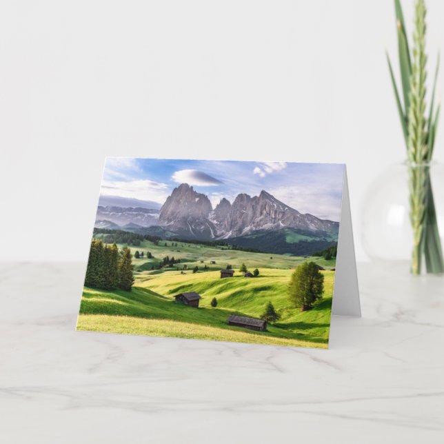 Carte Seiser Alm| Alpes Dolomites, Italie (Devant)