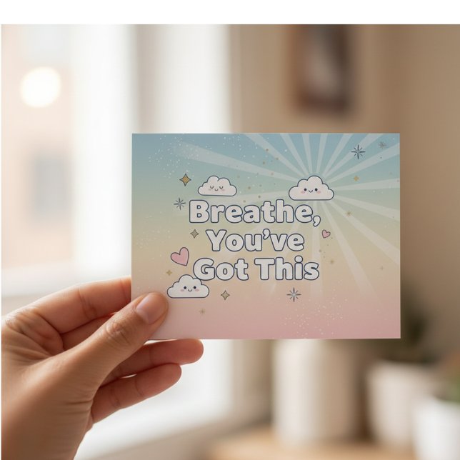 Carte Self Love Quote Flat Card (Your friend will love it)