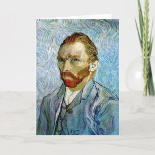 Carte Self Portrait c.1899, Vincent Van Gogh
