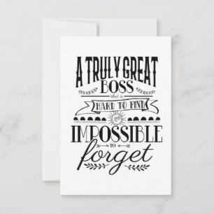 Carte Semaine d'appréciation de patron